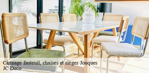 Cannage fauteuil, chaises et sièges jouques-13490 JC Deco