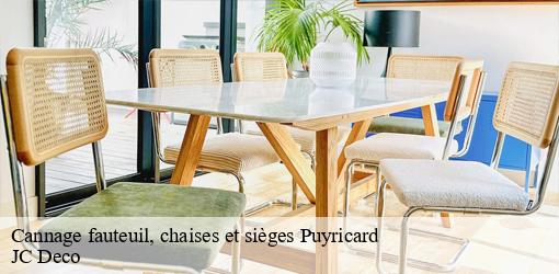 Cannage fauteuil, chaises et sièges puyricard-13540 JC Deco