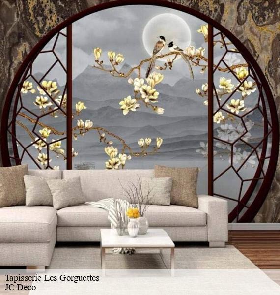 Tapisserie les-gorguettes-13720 JC Deco