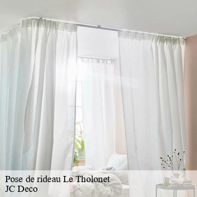 Pose de rideau le-tholonet-13100 JC Deco