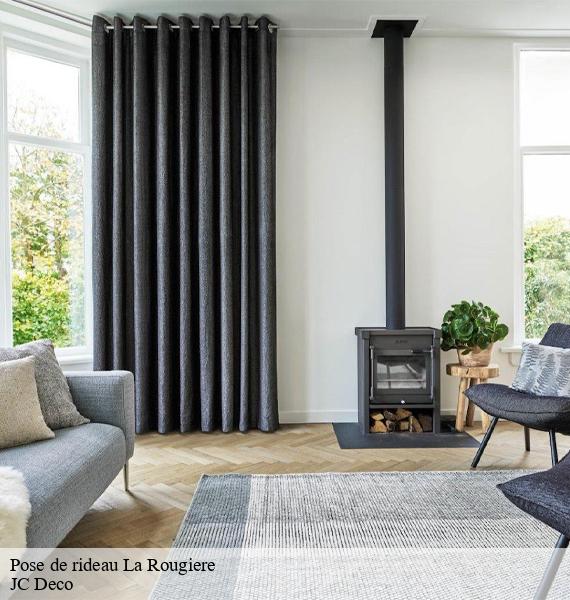 Pose de rideau la-rougiere-13240 JC Deco